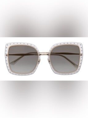 Jimmy Choo Eyewear Danys oversized frame sunglasses EUC